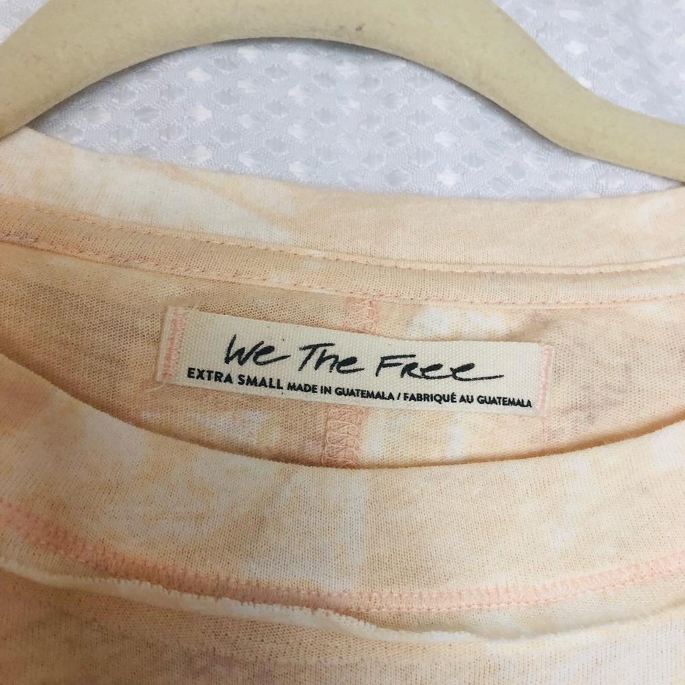 FREE PEOPLE WE THE FREE Mash It Up Scenic Tee XS - Picture 6 of 9